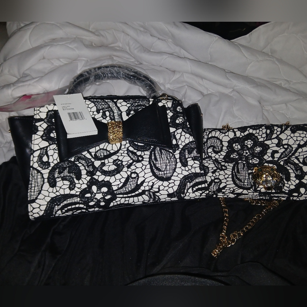 2 Lace Betsey Johnson Handbags